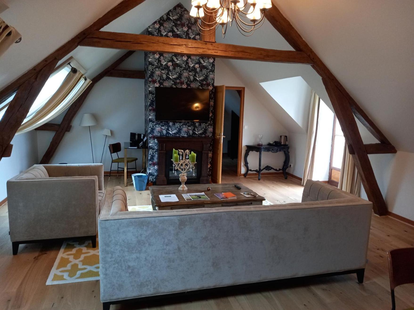 Domaine De Barive Otel Sainte-Preuve Dış mekan fotoğraf